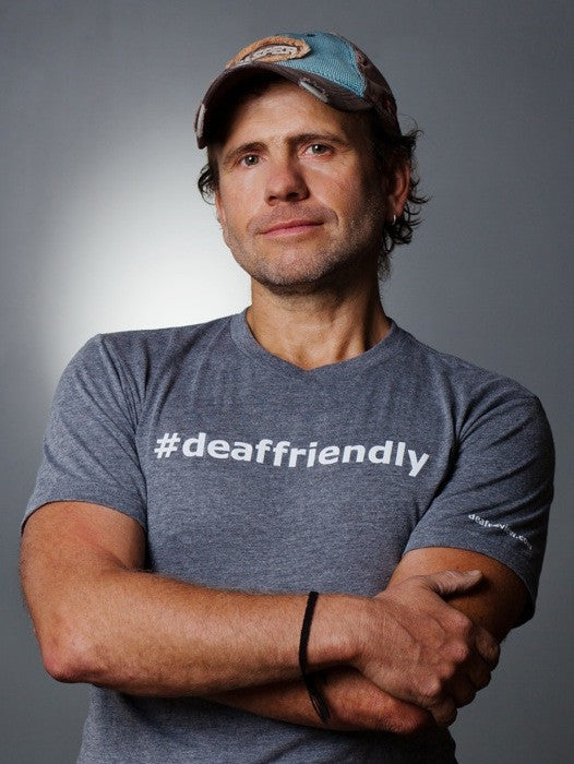 #deaffriendly Tri-Blend Unisex Tee